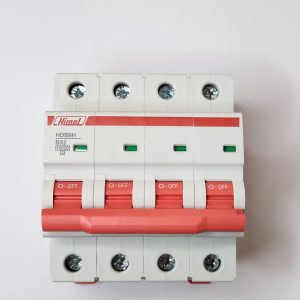 Miniature Circuit Breaker, HDB9, 18 mm AC, 10 kA, 4P, B curve, 32 A