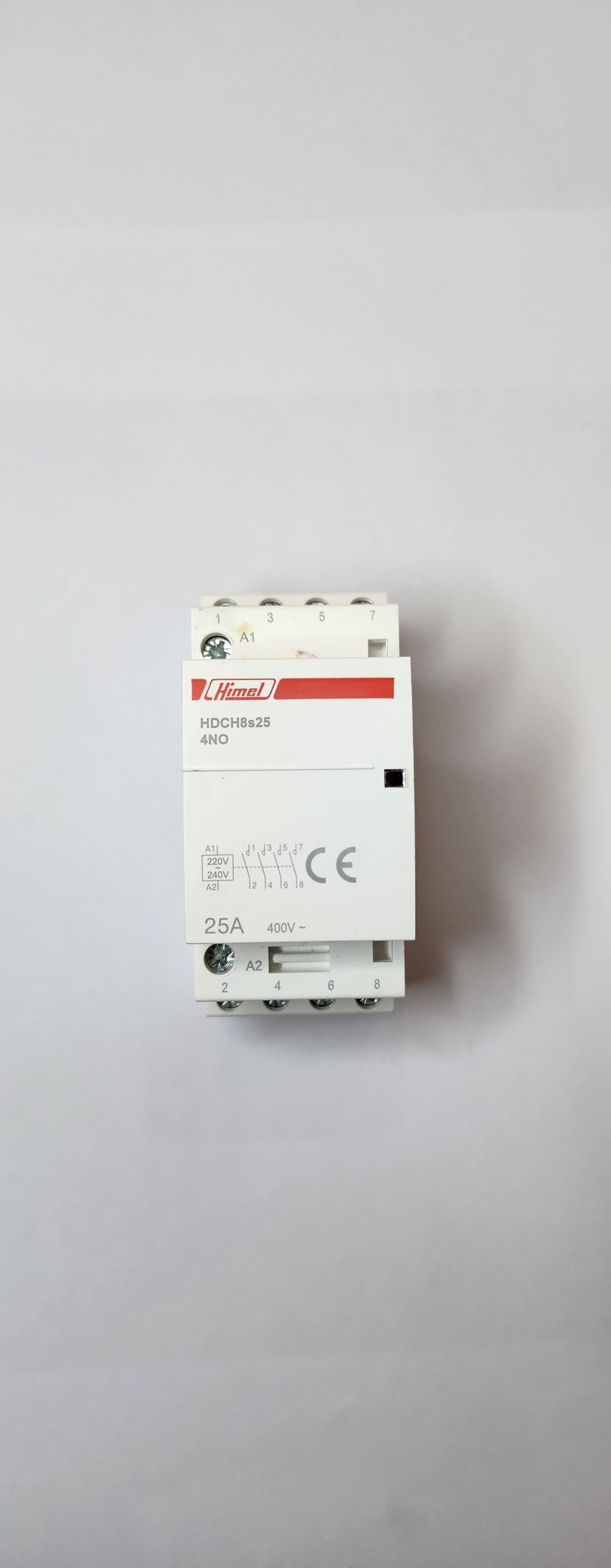 HDCH8S25440 Modular Contactor, HDCH8s, 25 A, 250/400 V AC, 4P, 4 NO