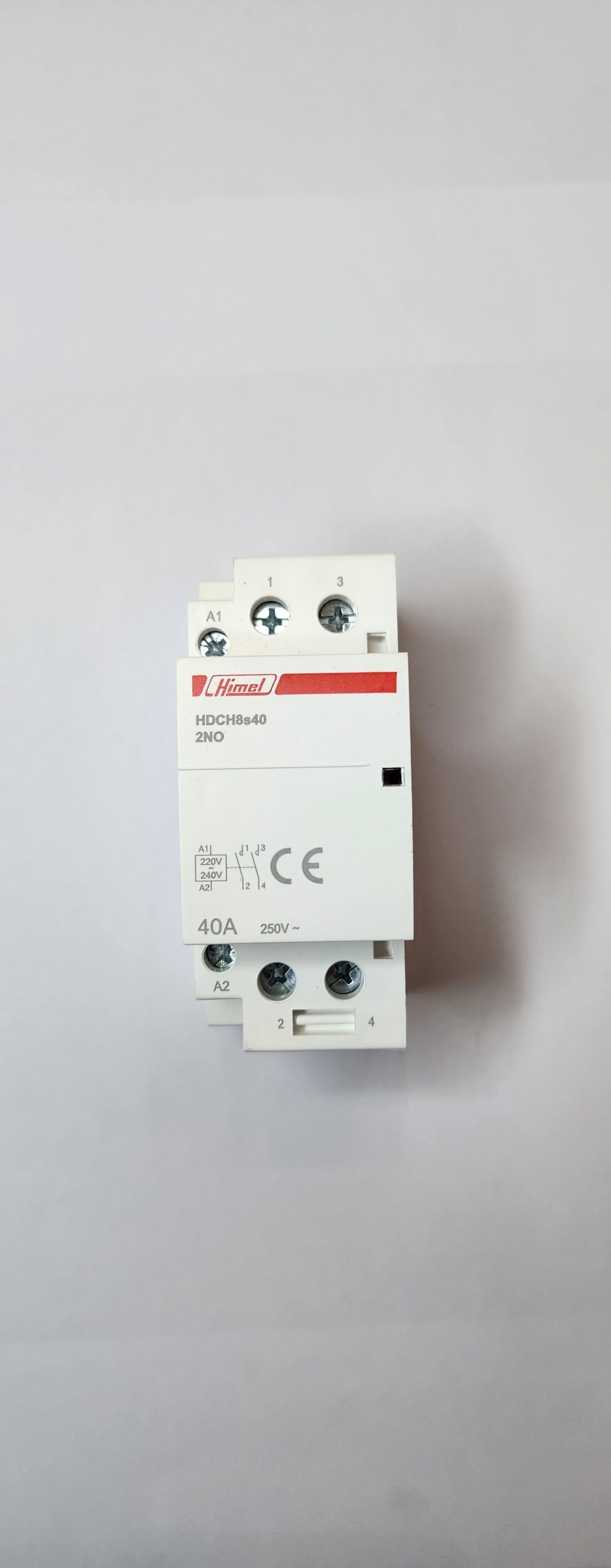 HDCH8S40220 Modular Contactor, HDCH8s, 40 A, 250/400 V AC, 2P, 2 NO