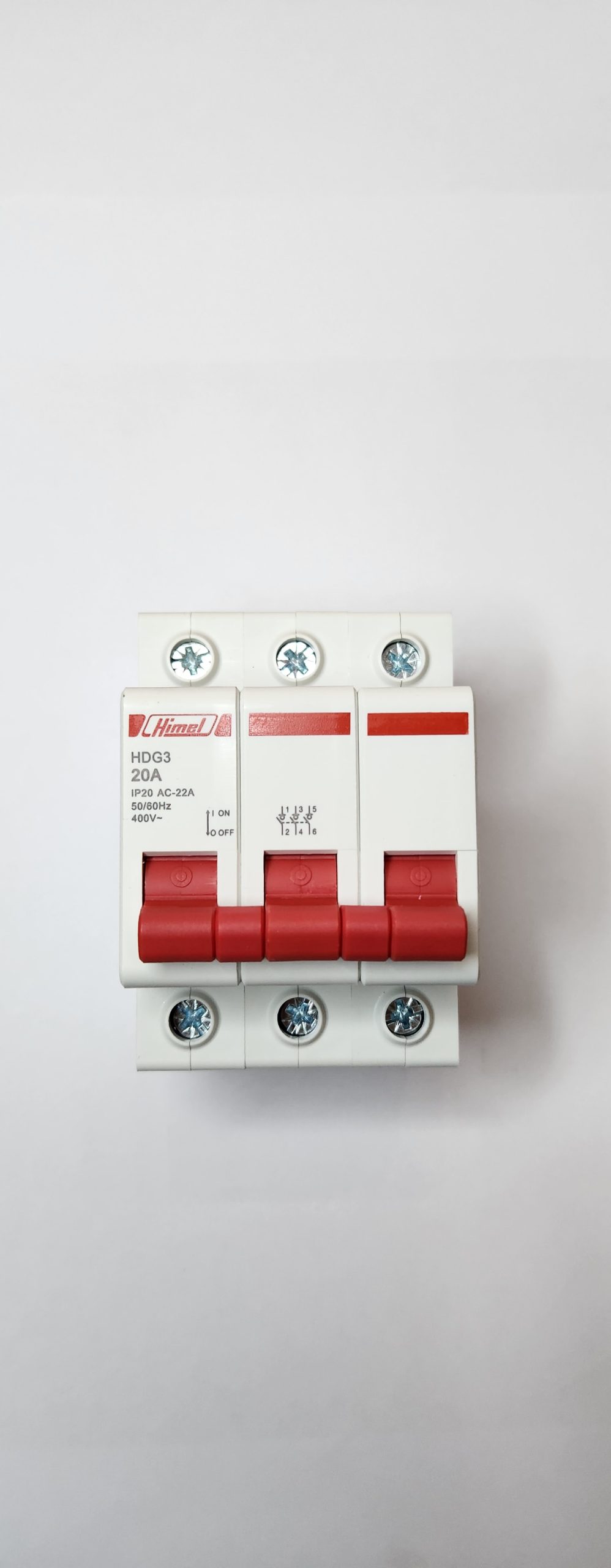 HDG3320 Switch Disconnector HDG3 - 3P - 20 A