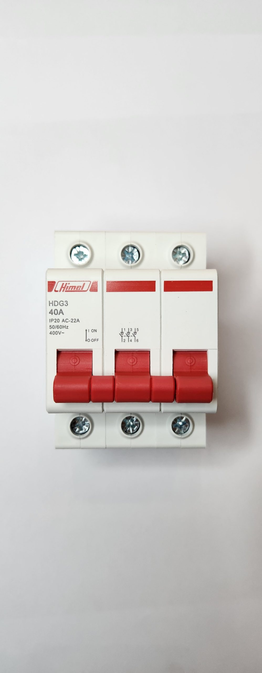 HDG3340 Switch Disconnector HDG3 - 3P - 40 A