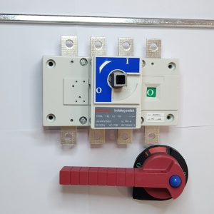 Isolating Switch, HDGL, 160AF, 4P, 160 A, With External Operation Handle