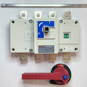 Isolating Switch, HDGL, 250AF, 4P, 250 A, With External Operation Handle
