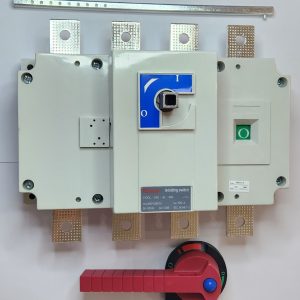Isolating Switch, HDGL, 630AF, 4P, 400 A, With External Operation Handle