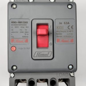 Molded Case Circuit Breaker HDM3 - 100F/3P - Mag-therm 63A