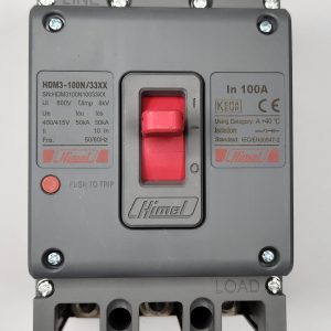 Molded Case Circuit Breaker HDM3 - 100N/3P - Mag-therm 100A