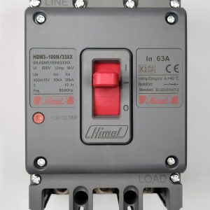 Molded Case Circuit Breaker HDM3 - 100N/3P - Mag-therm 63A