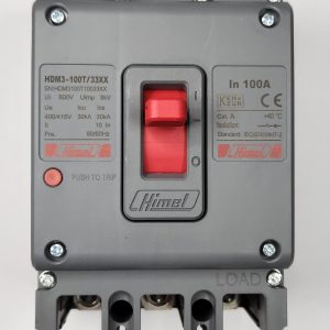 Molded Case Circuit Breaker HDM3 - 100T/3P - Mag-therm 100A