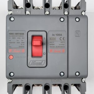 Molded Case Circuit Breaker HDM3 - 100T/4P - Mag-therm B 100A