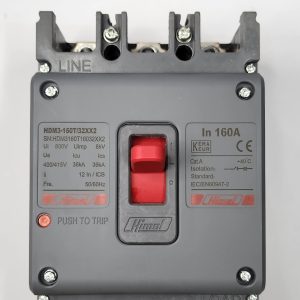 Molded Case Circuit Breaker HDM3 - 160T/3P - Mag MP 160A
