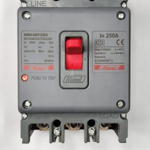 Molded Case Circuit Breaker HDM3 - 250T/3P - Mag-theR 250A