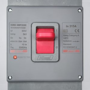Molded Case Circuit Breaker HDM3 - 400F/3P - Mag-theR 315A