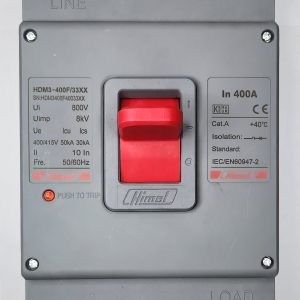 Molded Case Circuit Breaker HDM3 - 400F/3P - Mag-theR 400A