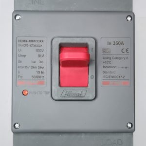Molded Case Circuit Breaker HDM3 - 400T/3P - Mag-theR 350A