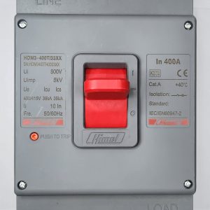 Molded Case Circuit Breaker HDM3 - 400T/3P - Mag-theR 400A