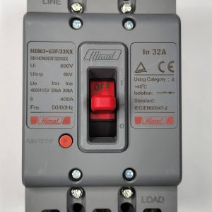 Molded Case Circuit Breaker HDM3 - 63F/3P - Mag-theR 32A