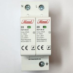 Surge Protection Device, HDY3N, 20kA, 2P, 275V