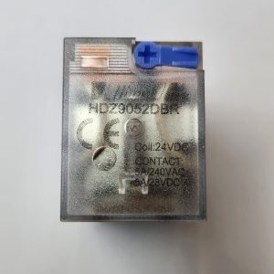 Miniature Plug-in Relay, HDZ9, 5A, 2P, DC 24V, rotary button